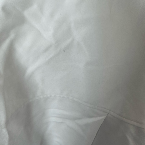 Good American Tabbed Poplin Shirt in White001 NWT GA Size 3/4 Size L/XL - Picture 10 of 10